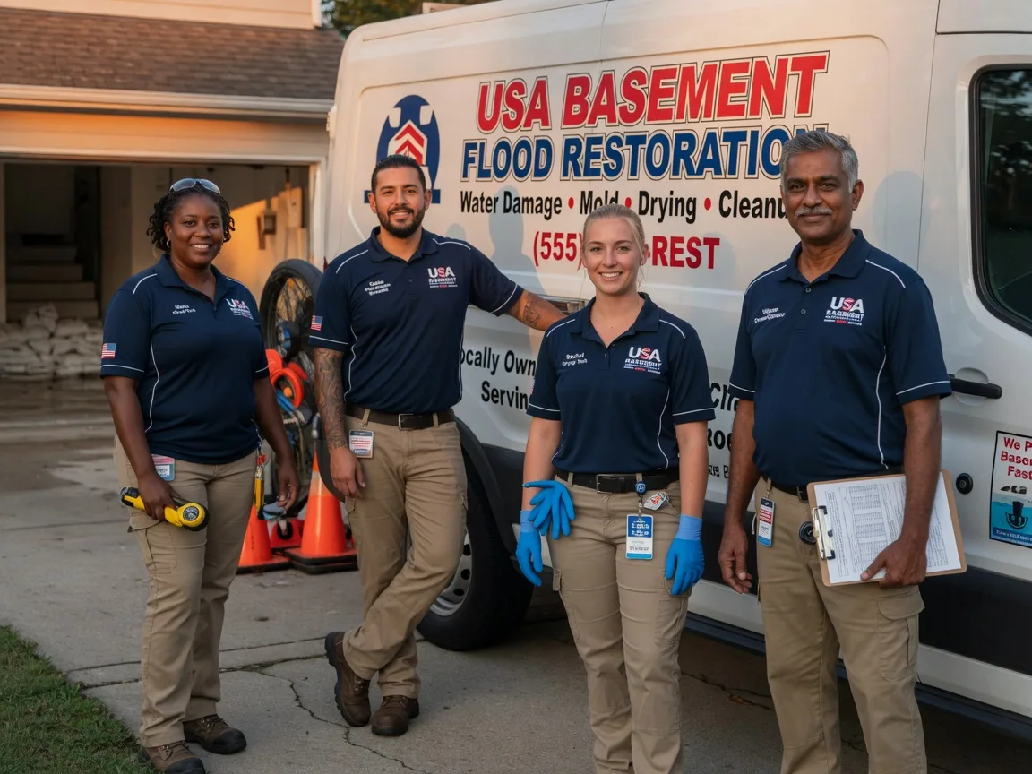 Basement Flood Cleanup company in Wells, TX