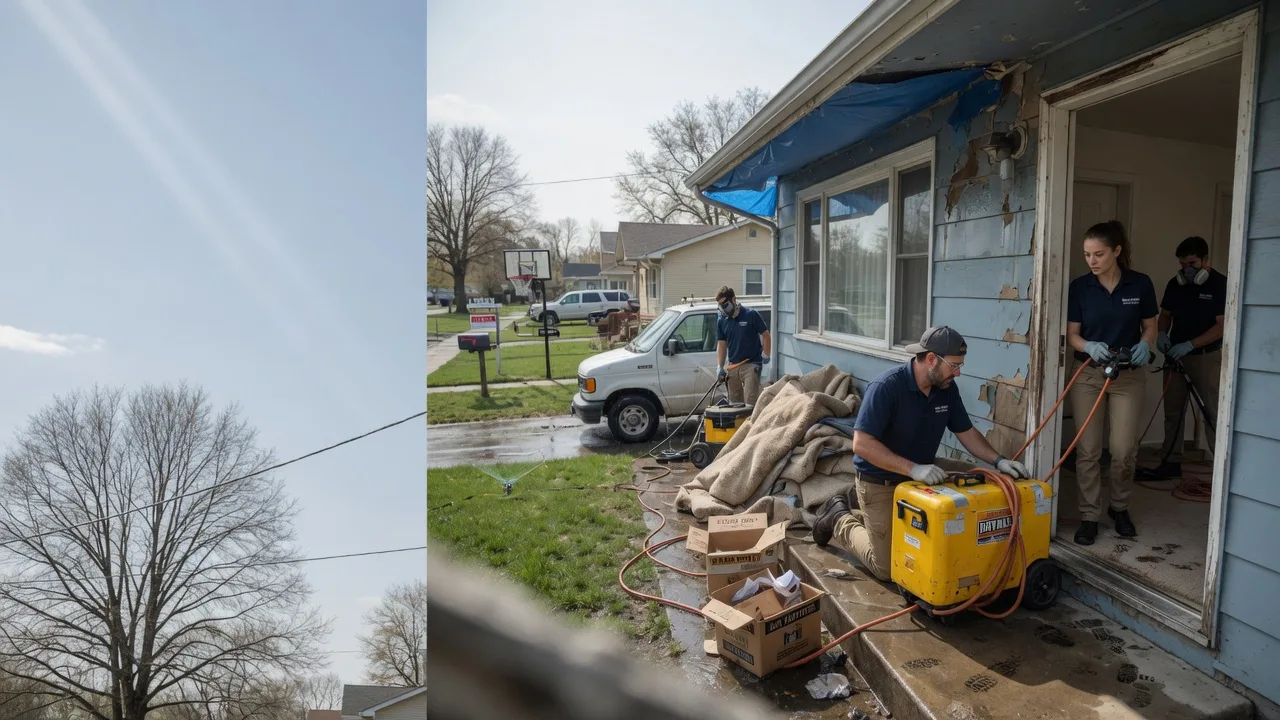 Basement Flood Cleanup in Wells, TX near me